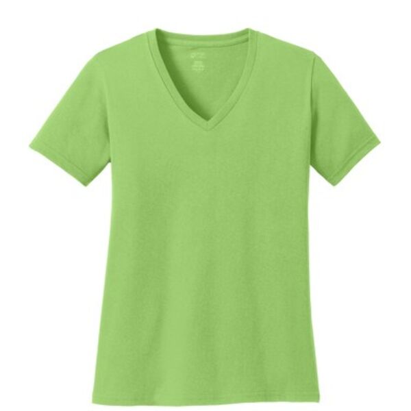 Women's Core Cotton V Neck Tee Thumbnail