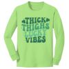 Port & Company Youth Long Sleeve Core Cotton Tee Thumbnail