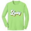 Port & Company Youth Long Sleeve Core Cotton Tee Thumbnail